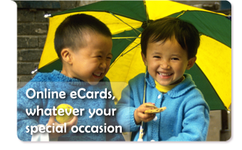 Online eCards, whatever your special occasion from Coodles.co.uk