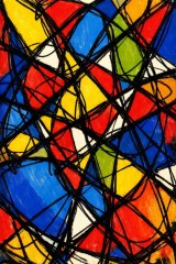 pen and colour artwork