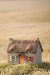 cute cottage painting