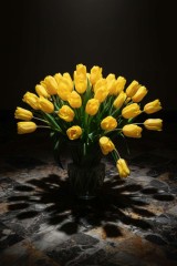 tulip flowers in a vase 01