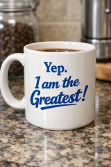 greatest message on mug