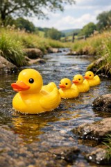 rubber ducks