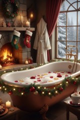 christmas bath