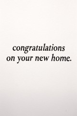 new home