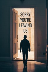 sorry you're leaving